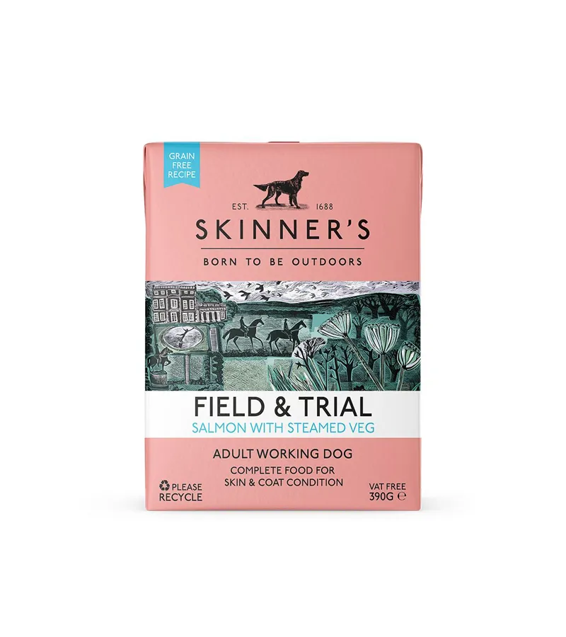 Skinners Adult Salmon and Veg 390g